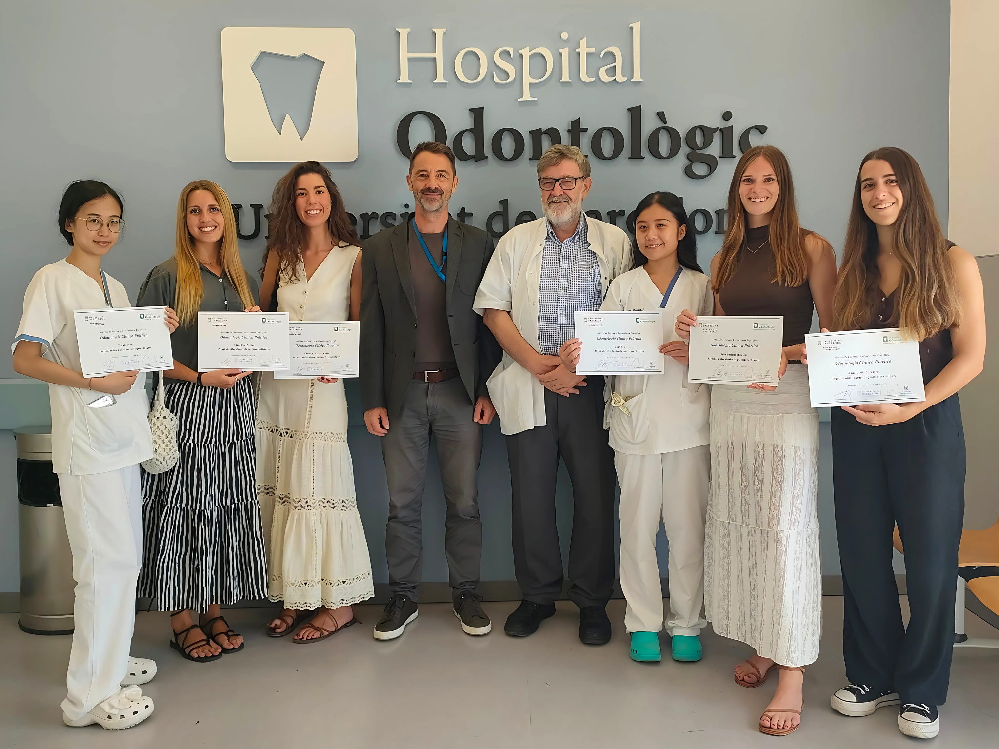 Entrega de premios del Curs d'Estiu d'Odontologia 2024.